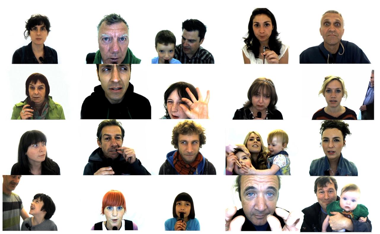 Stills from Thomas’s “Truth Booth” installation in Ireland. (Courtesy the artist)