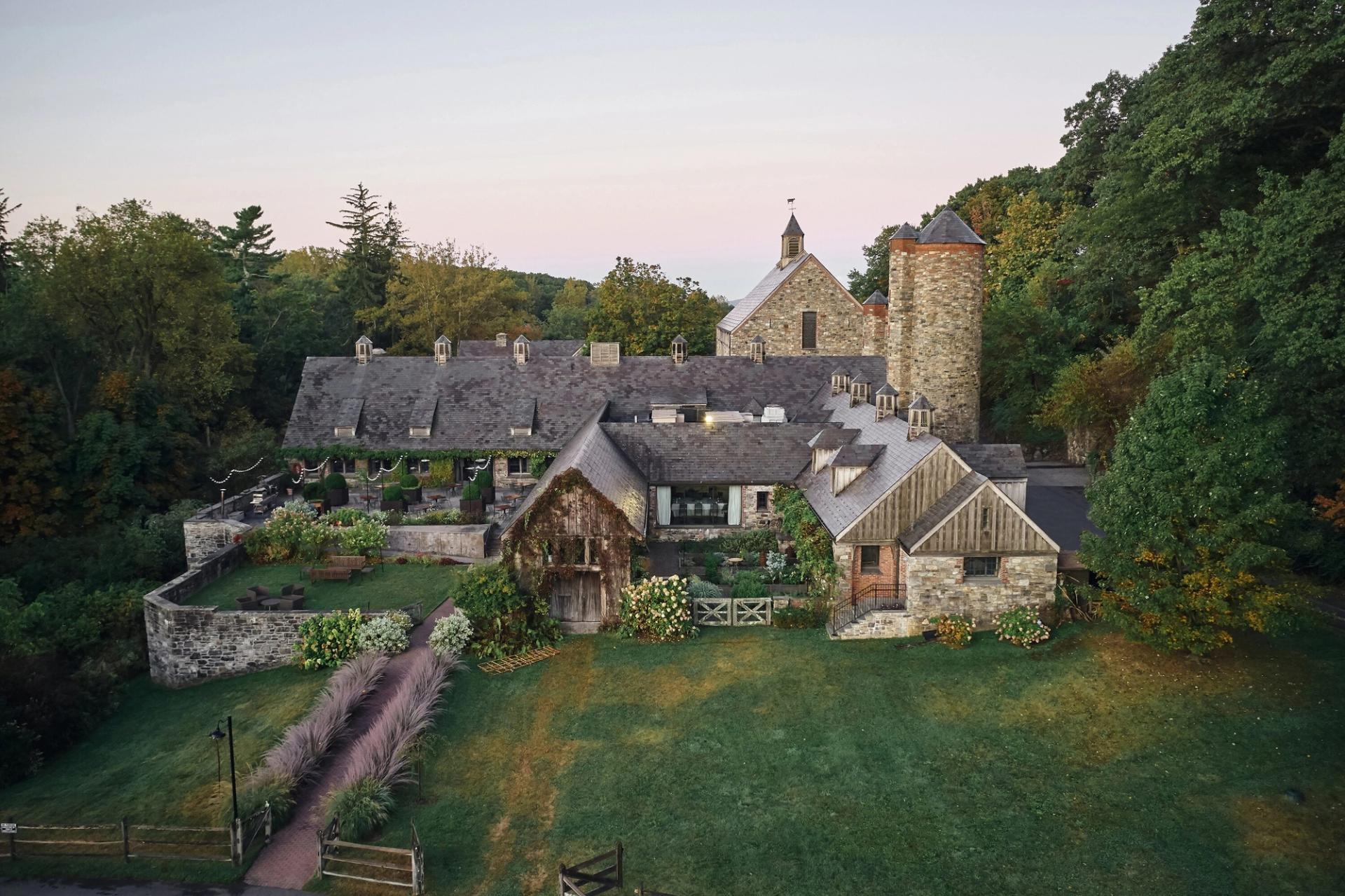The exterior of Blue Hill at Stone Barns. (Courtesy Blue Hill)