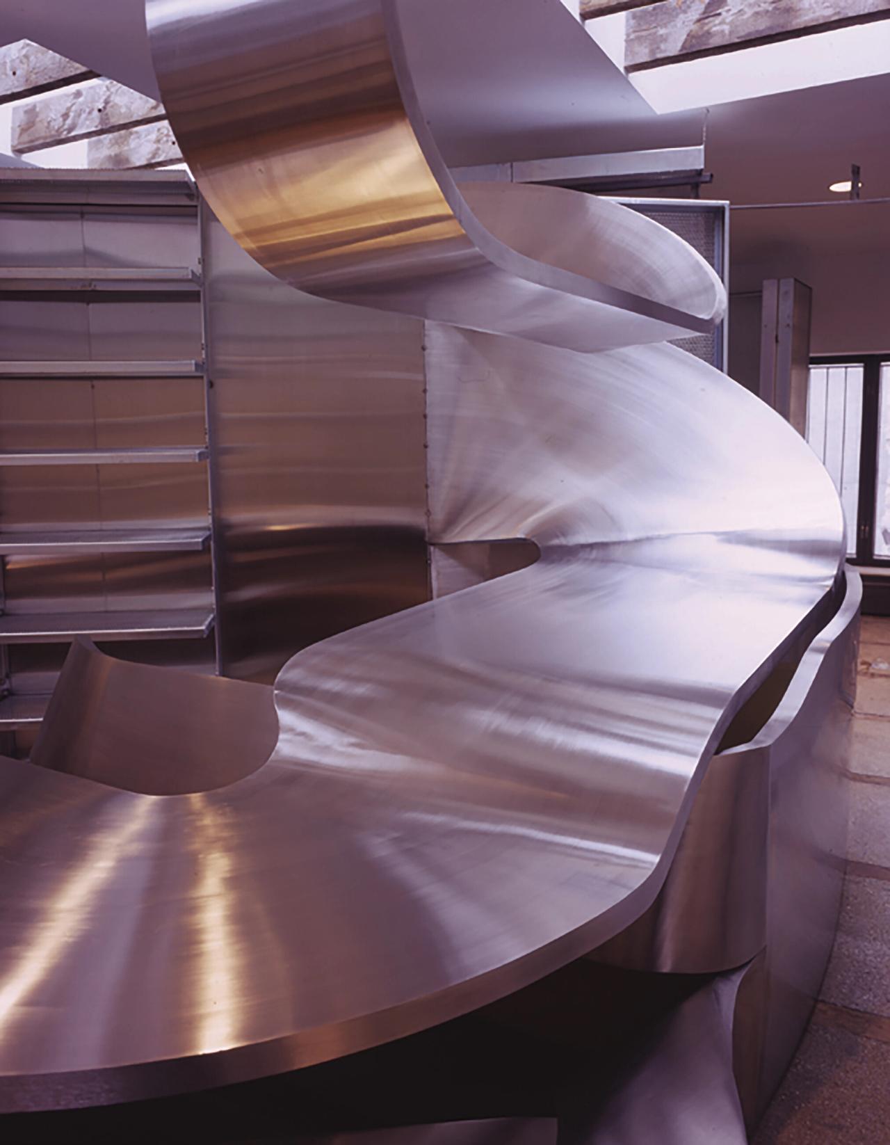 The Kenny Schachter ConTEMPorary gallery designed by Vito Acconci. (Courtesy Kenny Schachter)