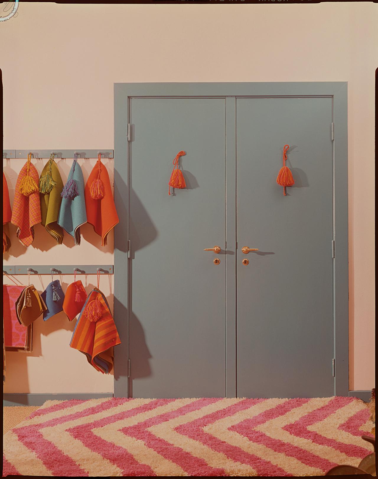 Kvadrat’s first ever showroom in Ebeltoft, Denmark. (Courtesy Kvadrat)