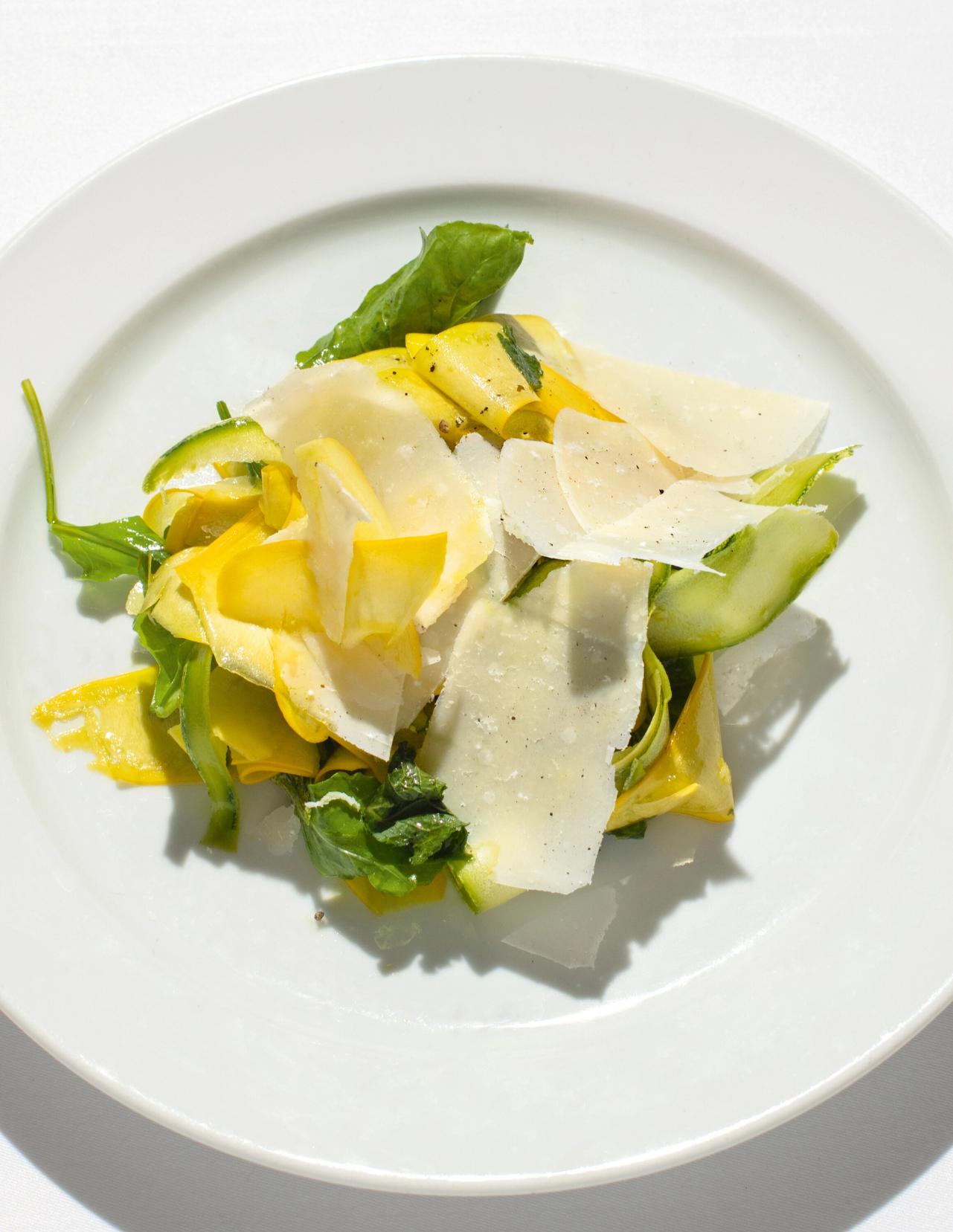 The River Cafe’s zucchini salad. (Courtesy Phaidon)