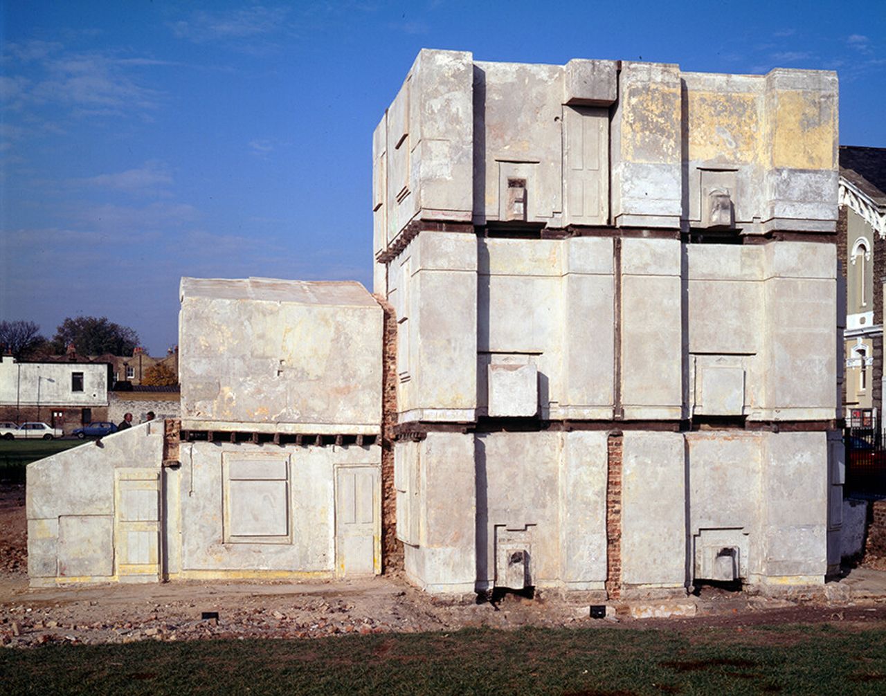 “House” (1993) by Rachel Whiteread. (Courtesy the artist and Gagosian, New York)