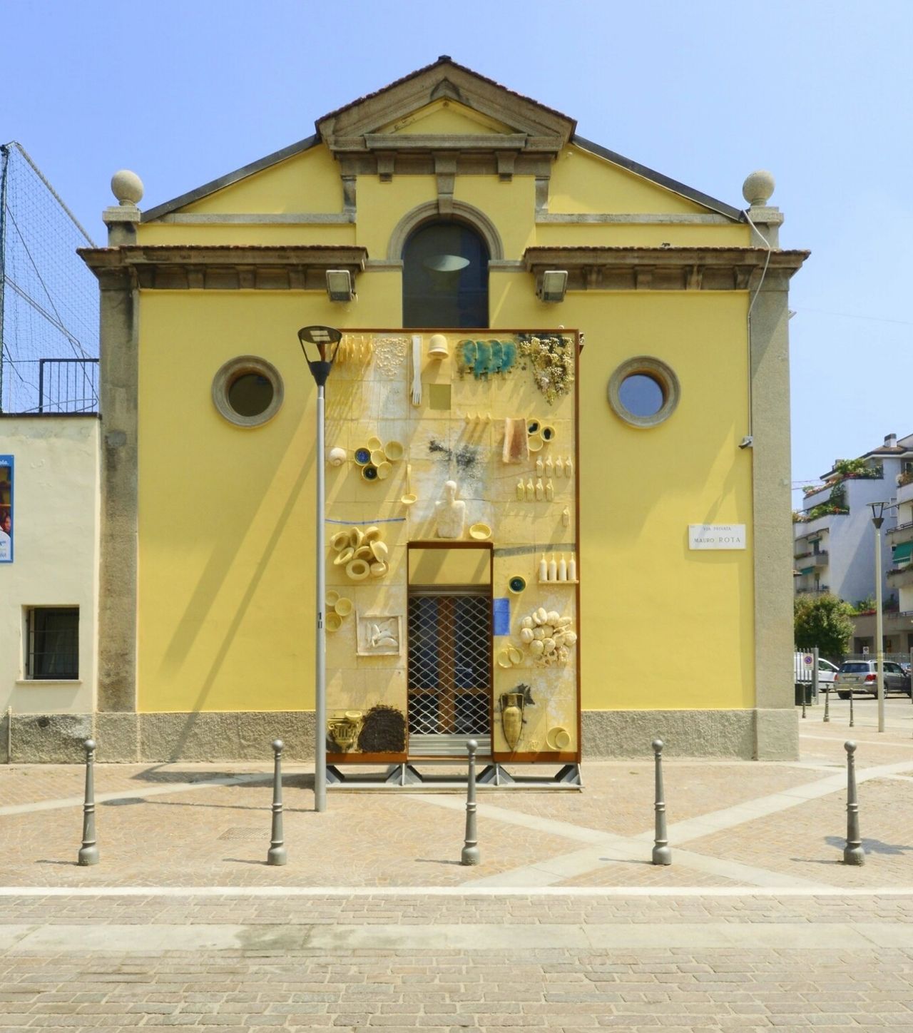 The Teatro Greco in Milan, where the first Refettorio took place in 2015. (Courtesy Uprooted)