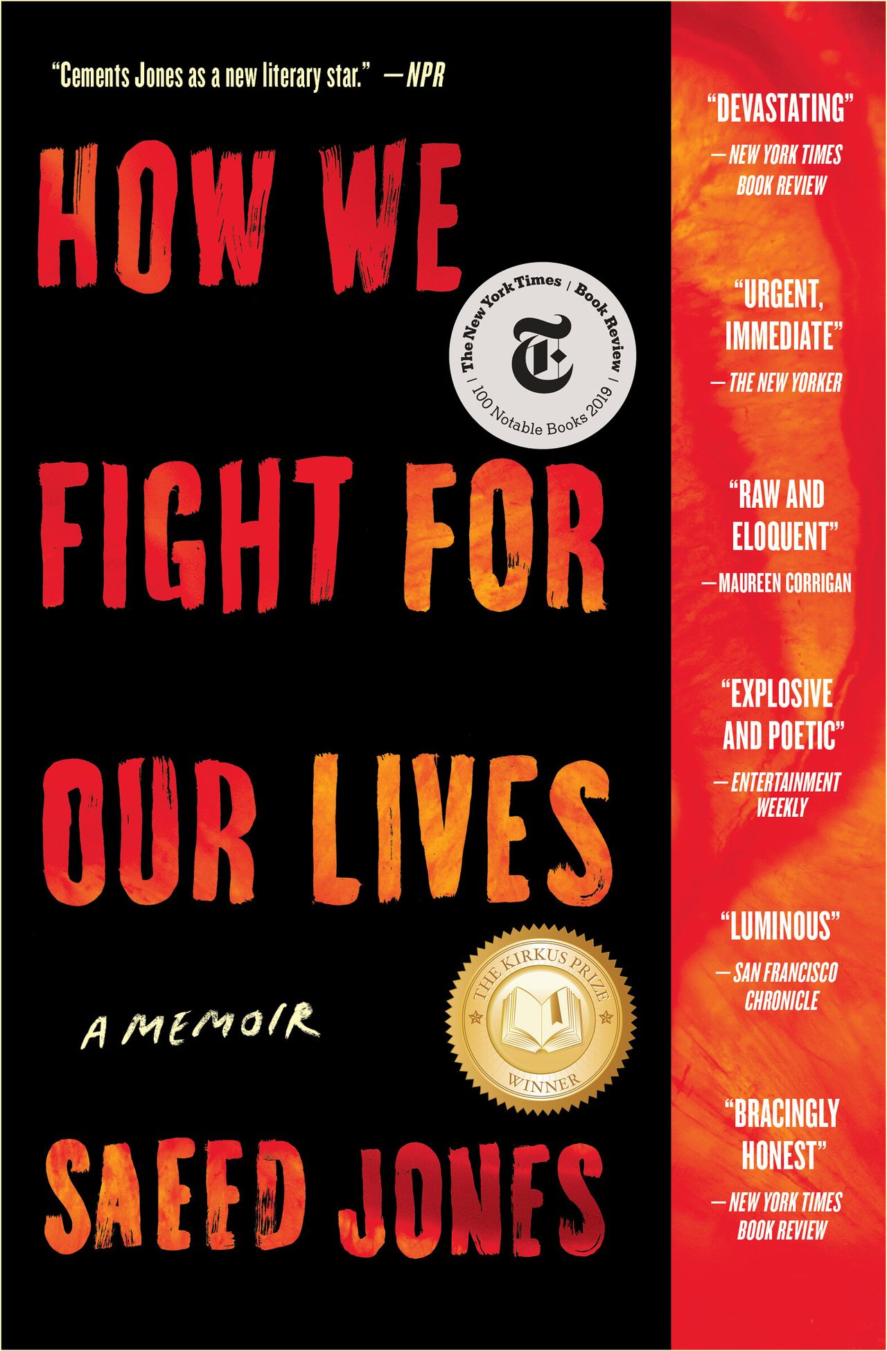Cover of Jones’s memoir How We Fight for Our Lives (2019). (Courtesy Simon & Schuster)