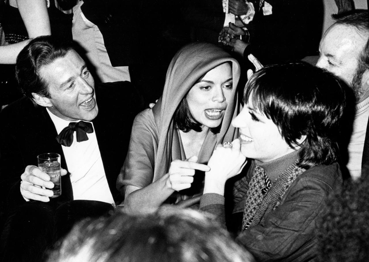 Studio 54 guests including Bianca Jagger (center) and Liza Minnelli (right). (Courtesy Ian Schrager Company)