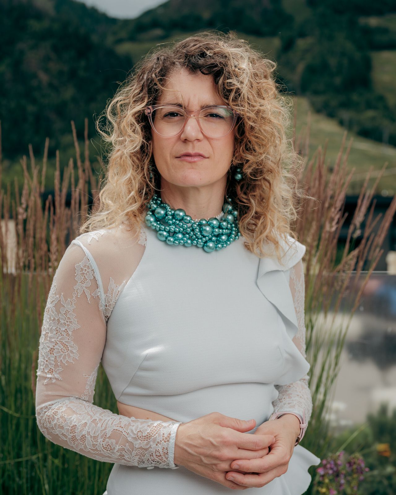 Sara Imari Walker in Aspen, Colorado, during the Aspen Art Museum’s inaugural AIR festival. (Photo: Benjamin Rasmussen)
