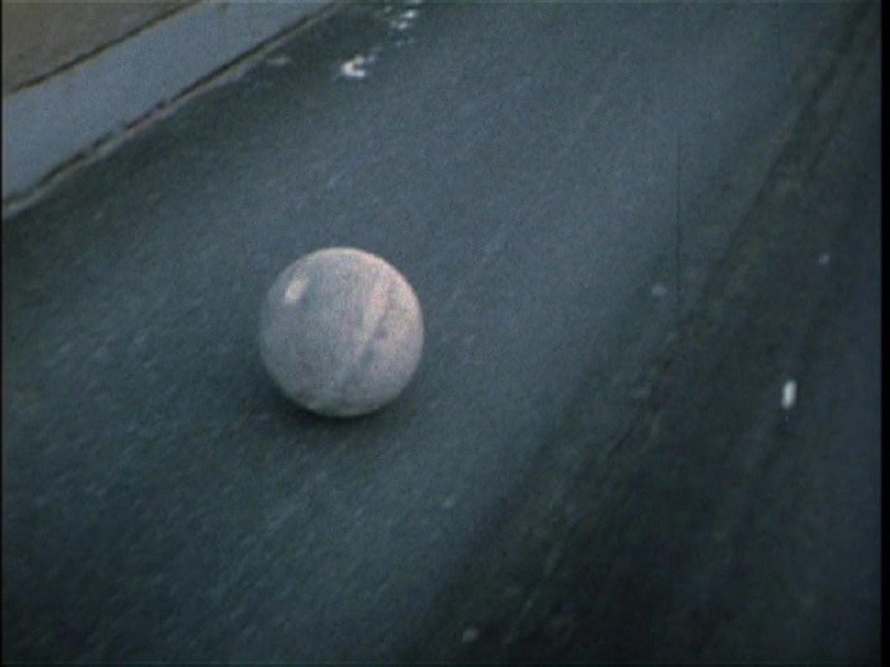 Still image from Nares’s video Ramp (1976). (Courtesy Kasmin Gallery)