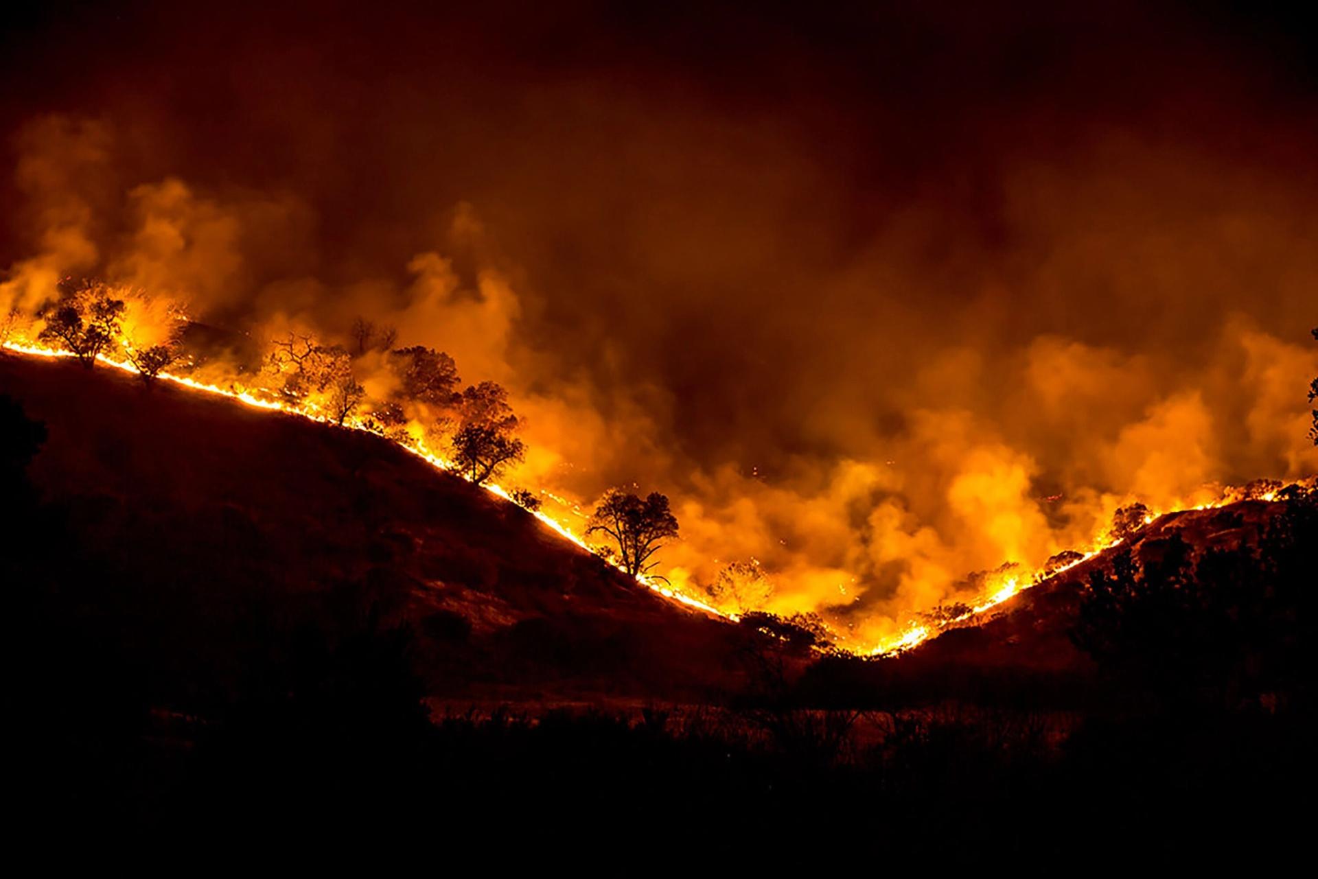 The Woolsey Fire, a wildfire that burned in Los Angeles and Ventura Counties, ignited on November 8, 2018, and burned a total of 96,949 acres of land. (Courtesy United States Forest Service. Photo: Peter Buschmann)