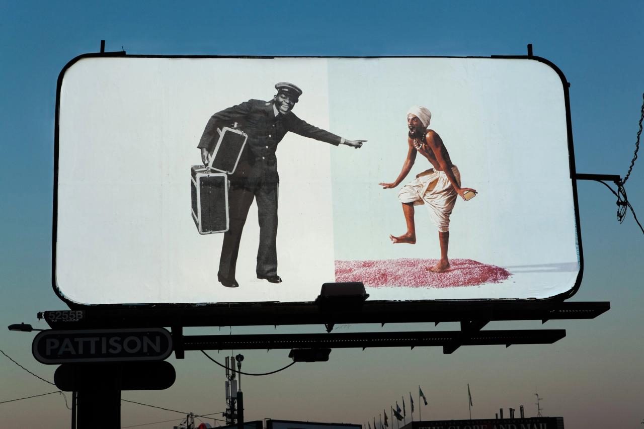 A work from Thomas’s series “Rebranded.” (Courtesy the artist)