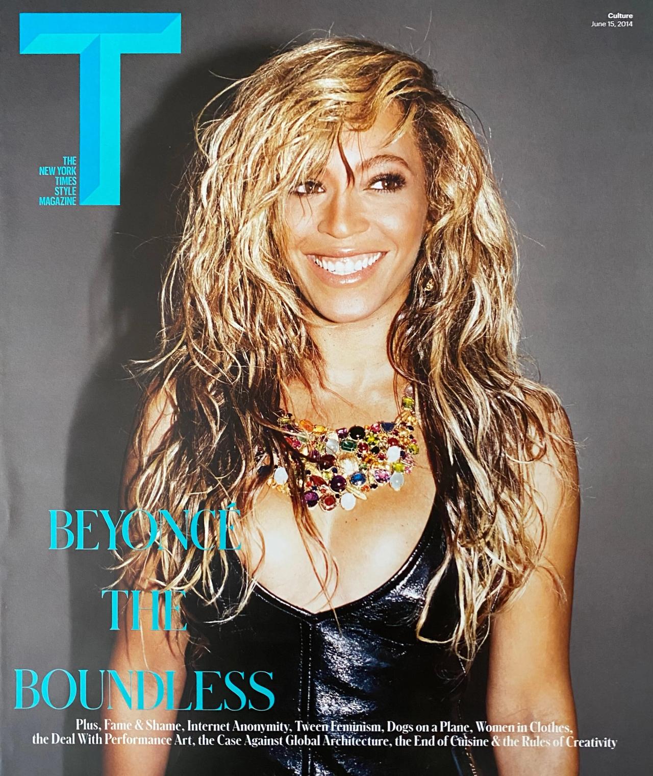 Cover of T magazine‘s Jun. 15, 2014, issue. (Courtesy Deborah Needleman)