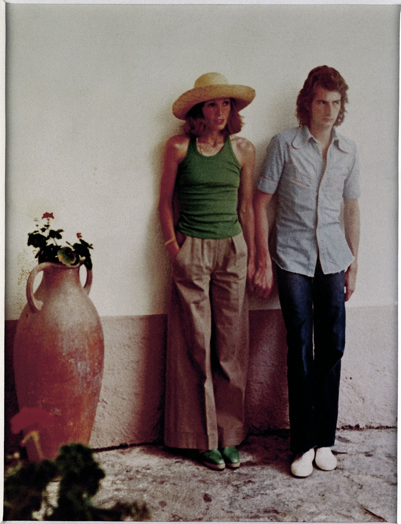 Smith (right) with his wife, Pauline Denyer. (Courtesy Paul Smith)