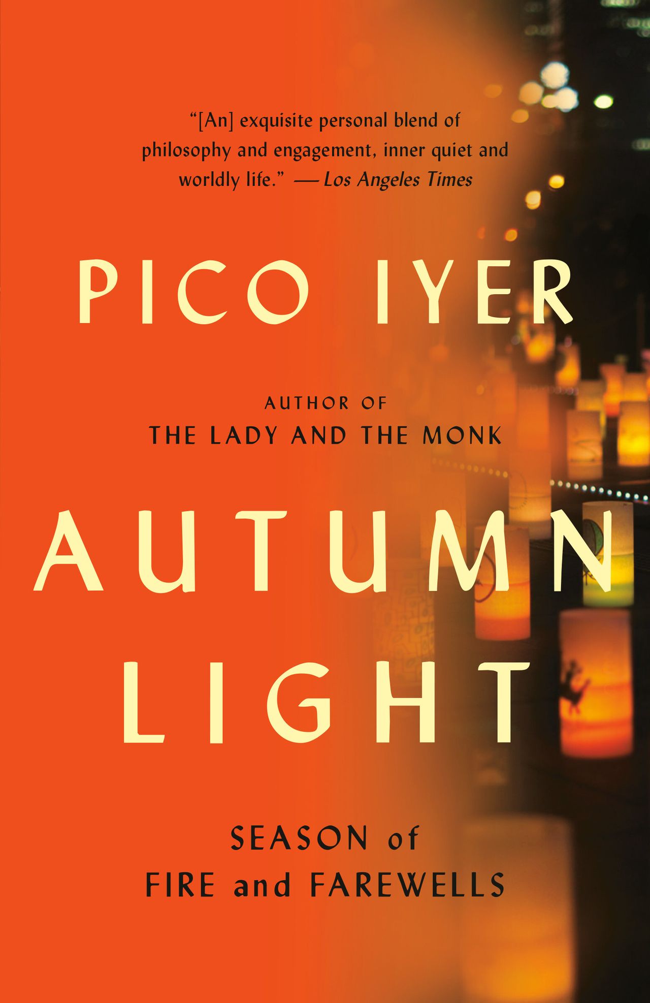 Cover of Autumn Light: Season of Fire and Farewells (2020) by Iyer. (Courtesy Penguin Random House)
