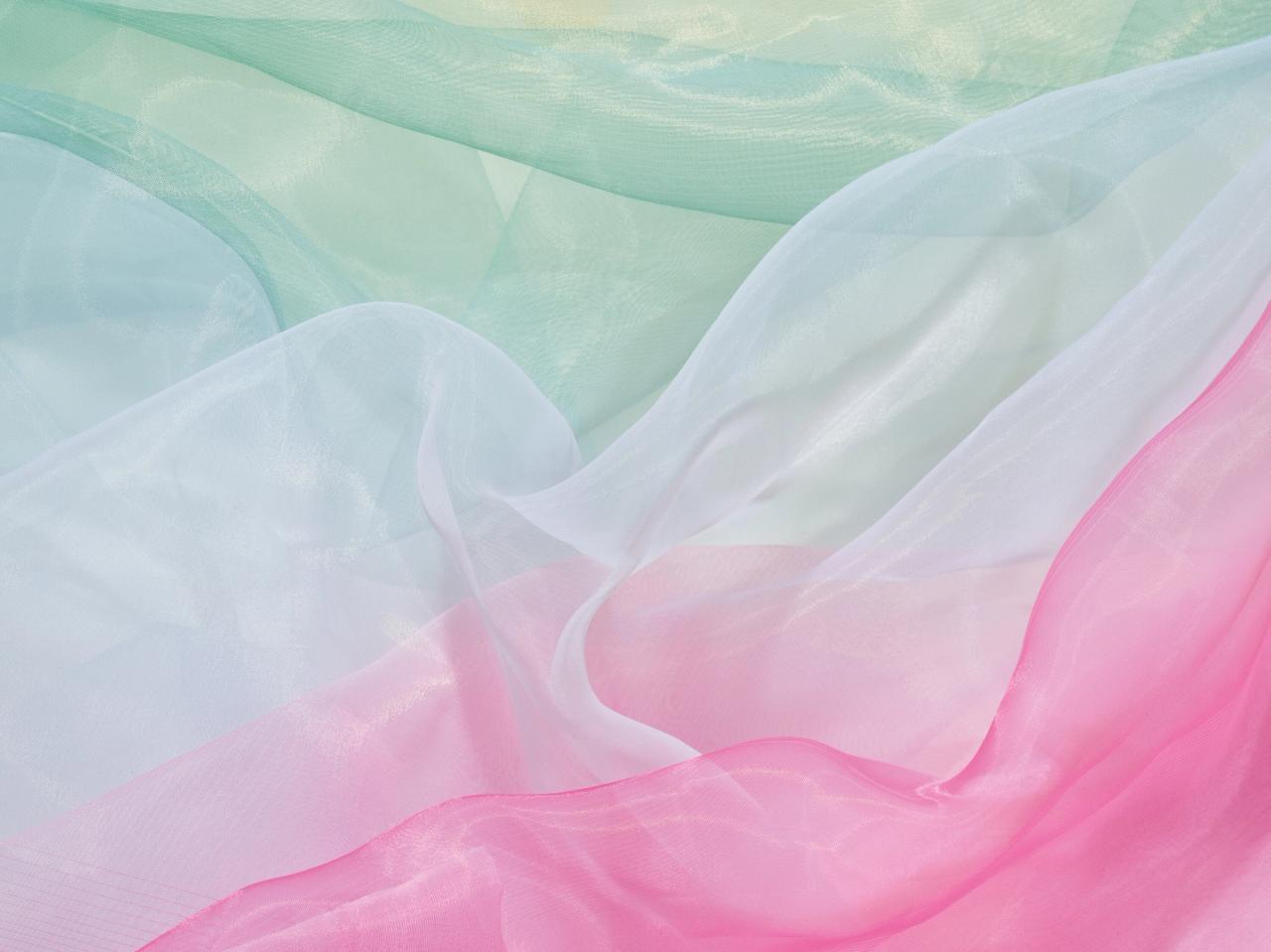 A curtain fabric from Saville’s Technicolour collection with Kvadrat. (Courtesy Kvadrat)