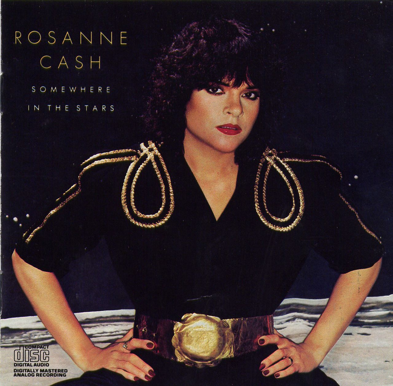 The cover of Rosanne Cash’s 1982 album, Somewhere in the Stars