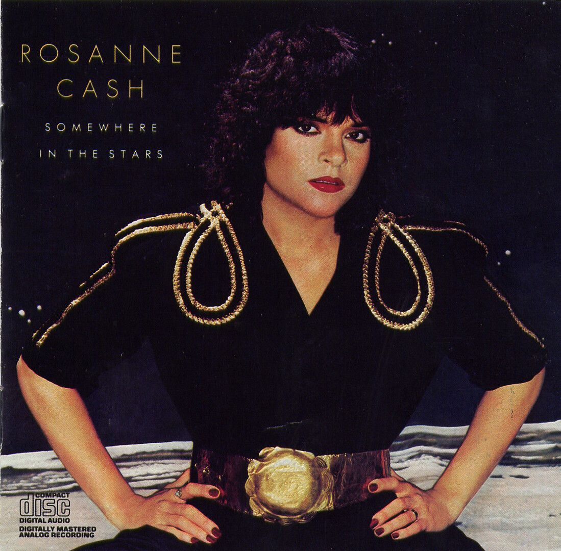 The cover of Rosanne Cash’s 1982 album, Somewhere in the Stars