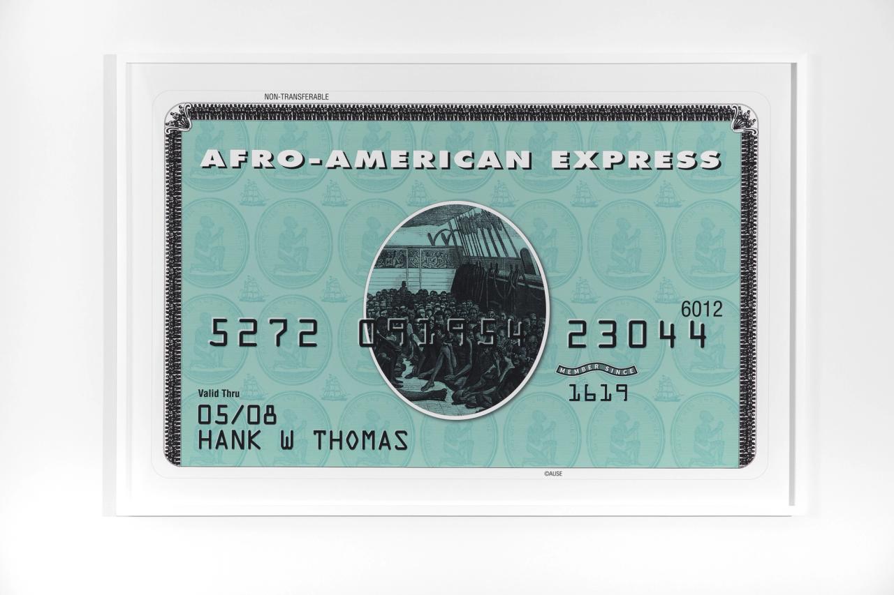 A work from Thomas’s series “Branded” (2006). (Courtesy the artist)