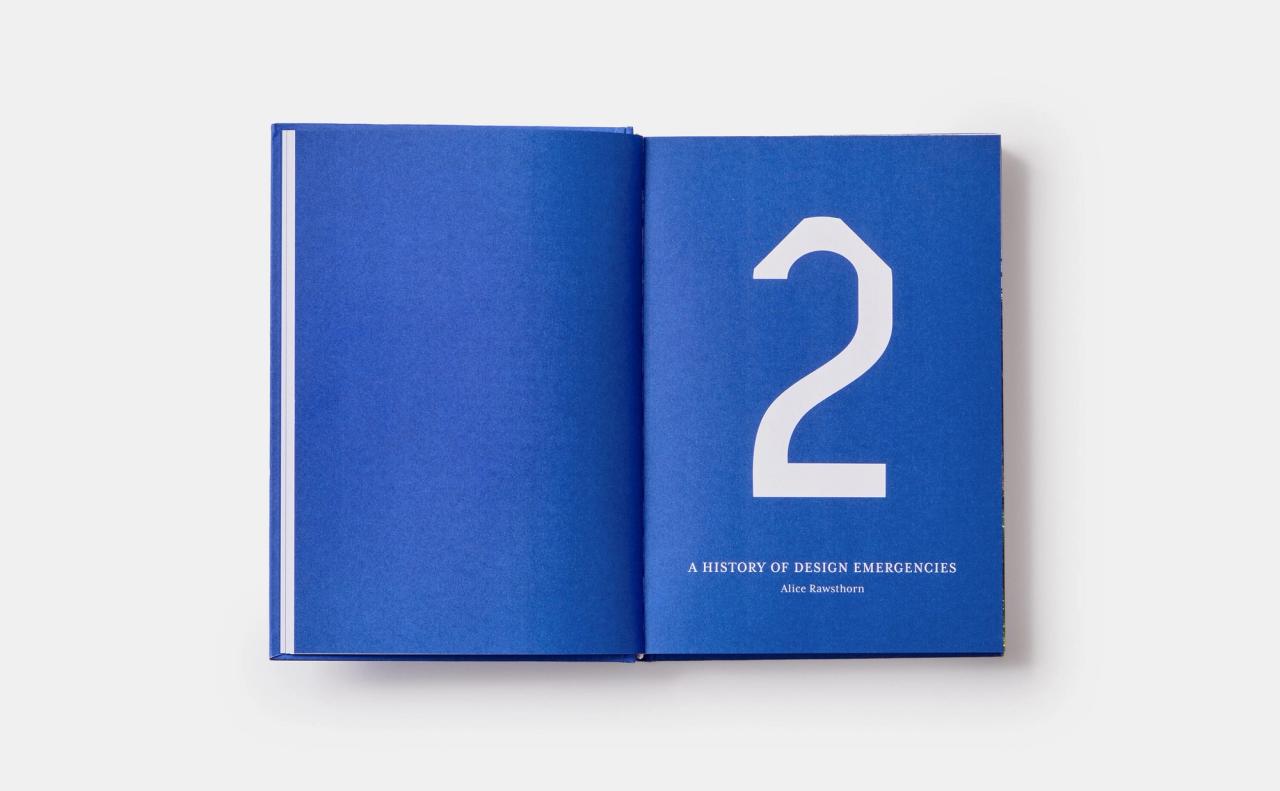 Spread from Design Emergency: Building a Better Future (2022) by Antonelli and Alice Rawsthorn. (Courtesy Phaidon)