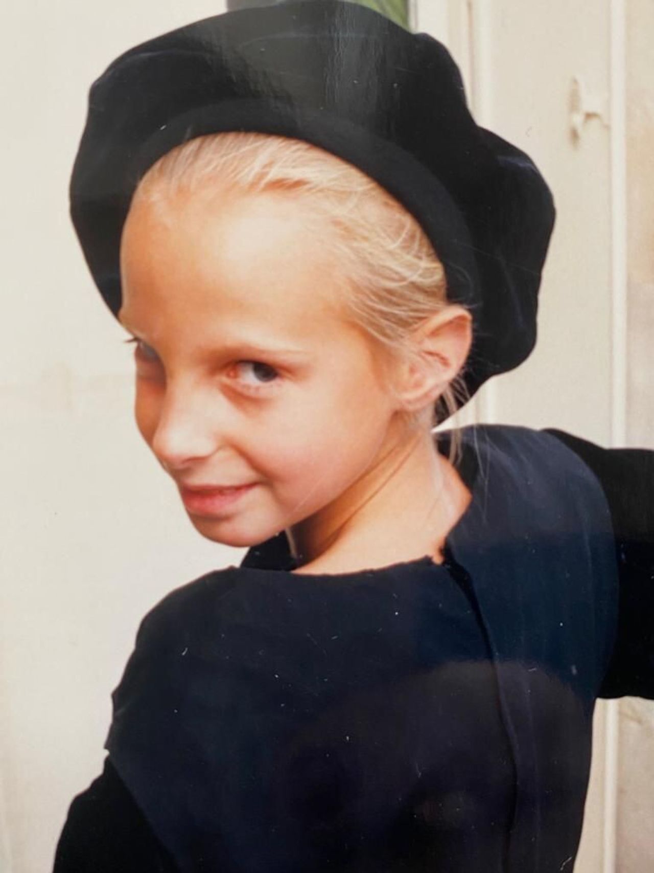 Henrot as a child. (Courtesy Camille Henrot)