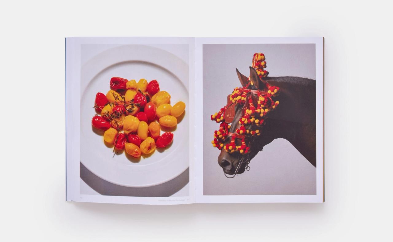 A spread from The River Cafe Look Book (2022). (Photos: Matthew Donaldson. Courtesy Phaidon)