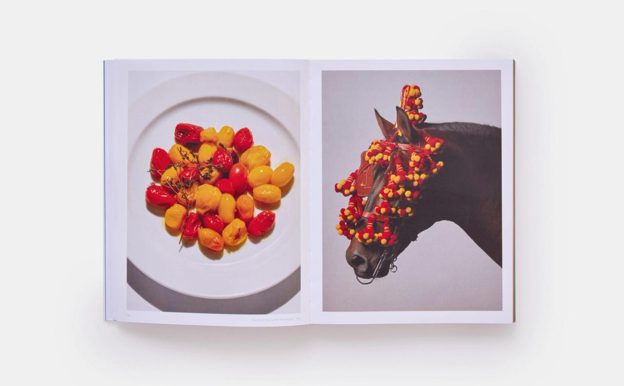 A spread from The River Cafe Look Book (2022). (Photos: Matthew Donaldson. Courtesy Phaidon)