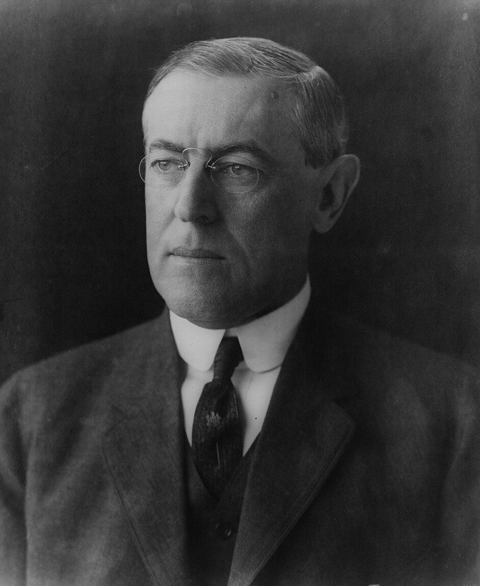 Woodrow Wilson. (Photo: Pach Brothers)
