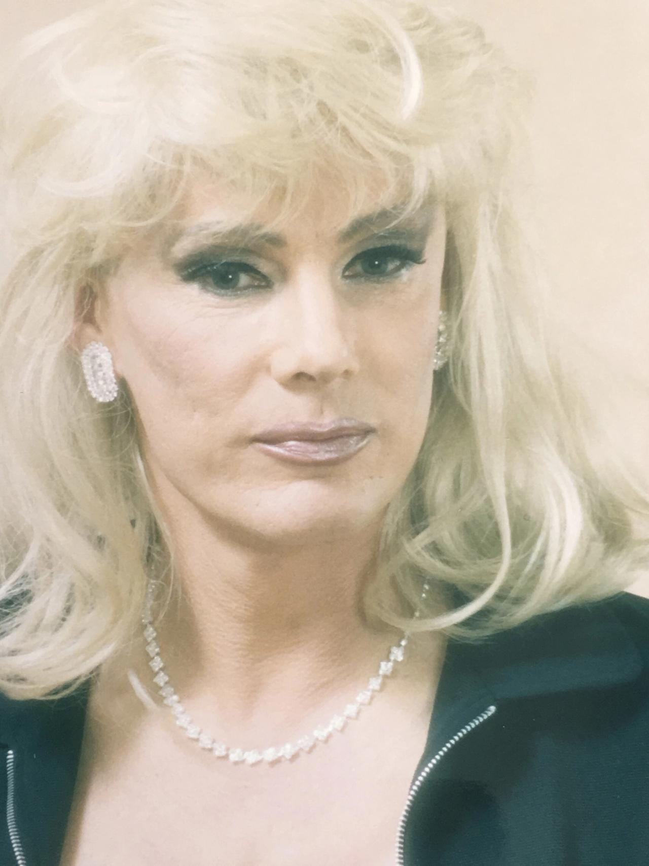 A self-portrait by Nares in New York in 1999. (Courtesy Jamie Nares)