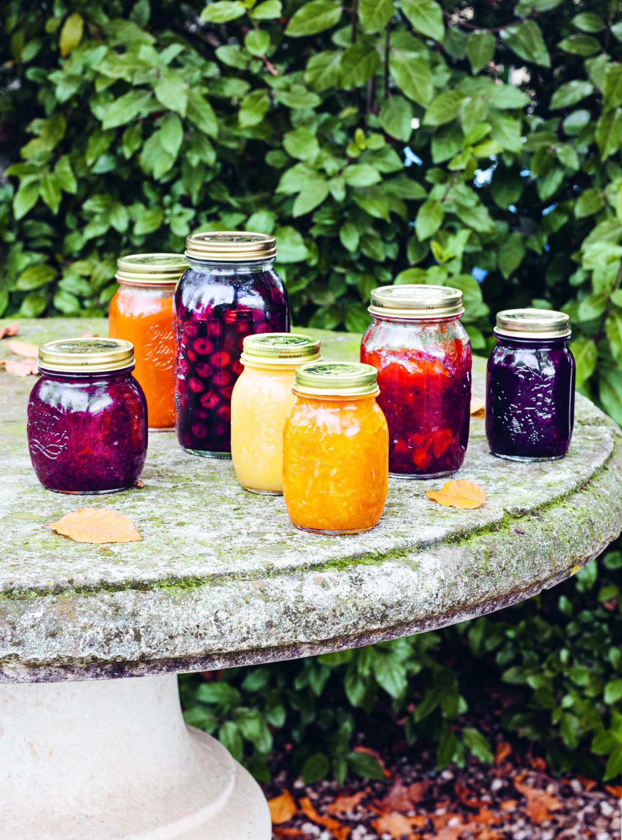 Jams made at Casa Maria Luigia. (Photo: Michael Gardenia)