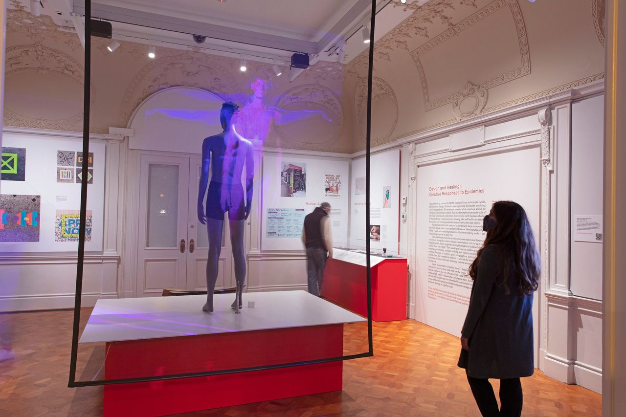 MASS Design Group’s “Design and Healing: Creative Responses to Epidemics” at Cooper Hewitt, Smithsonian Design Museum. (Courtesy Cooper Hewitt, Smithsonian Design Museum)