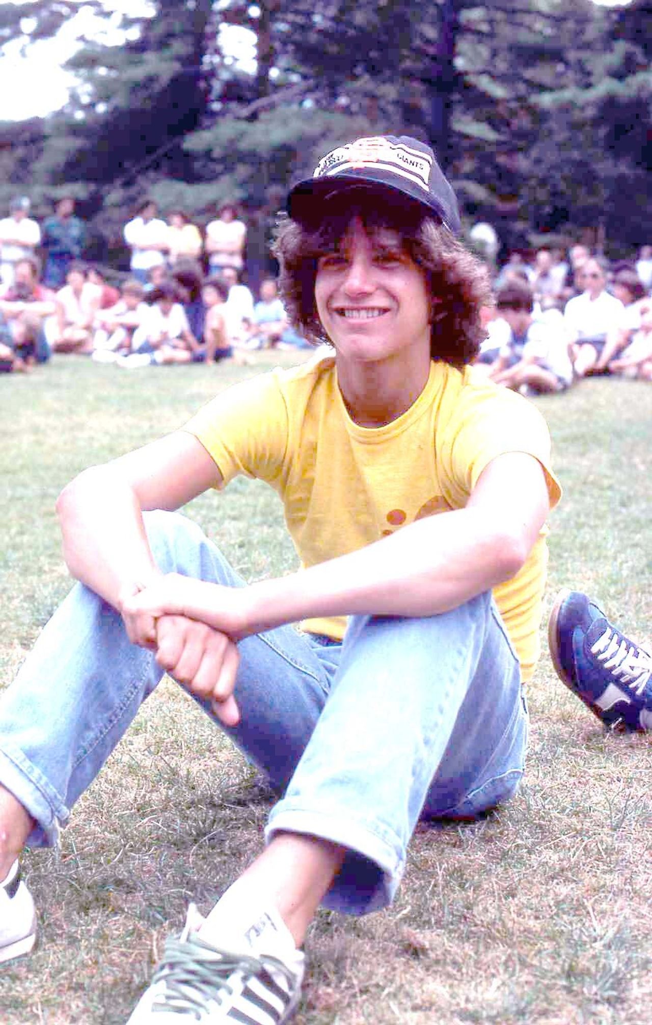 Schachter as a teenager. (Courtesy Kenny Schachter)