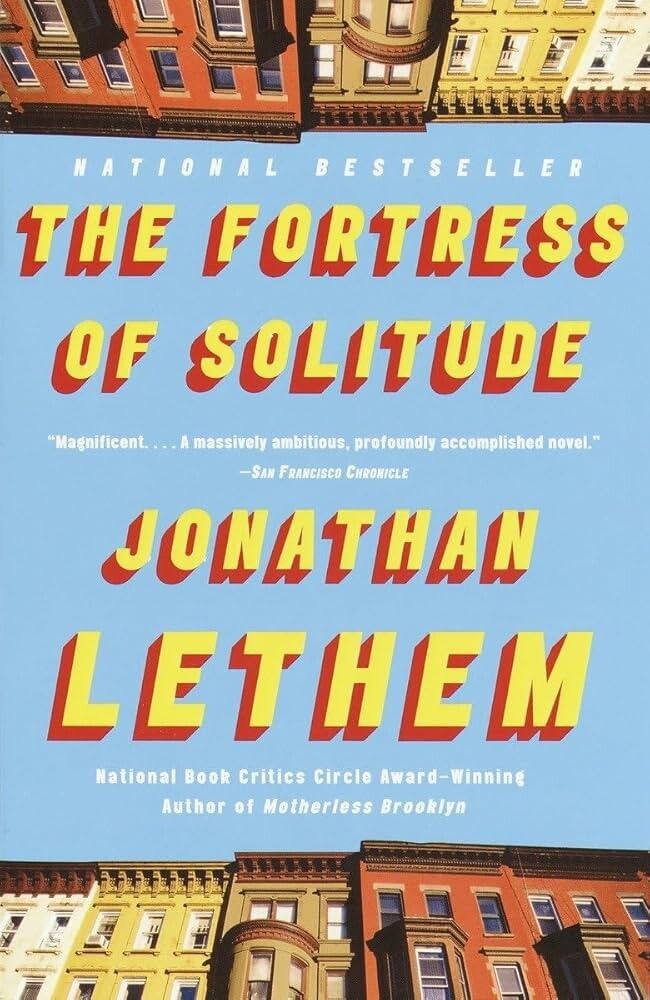 Cover of The Fortress of Solitude (2003) by Lethem. (Courtesy Doubleday)