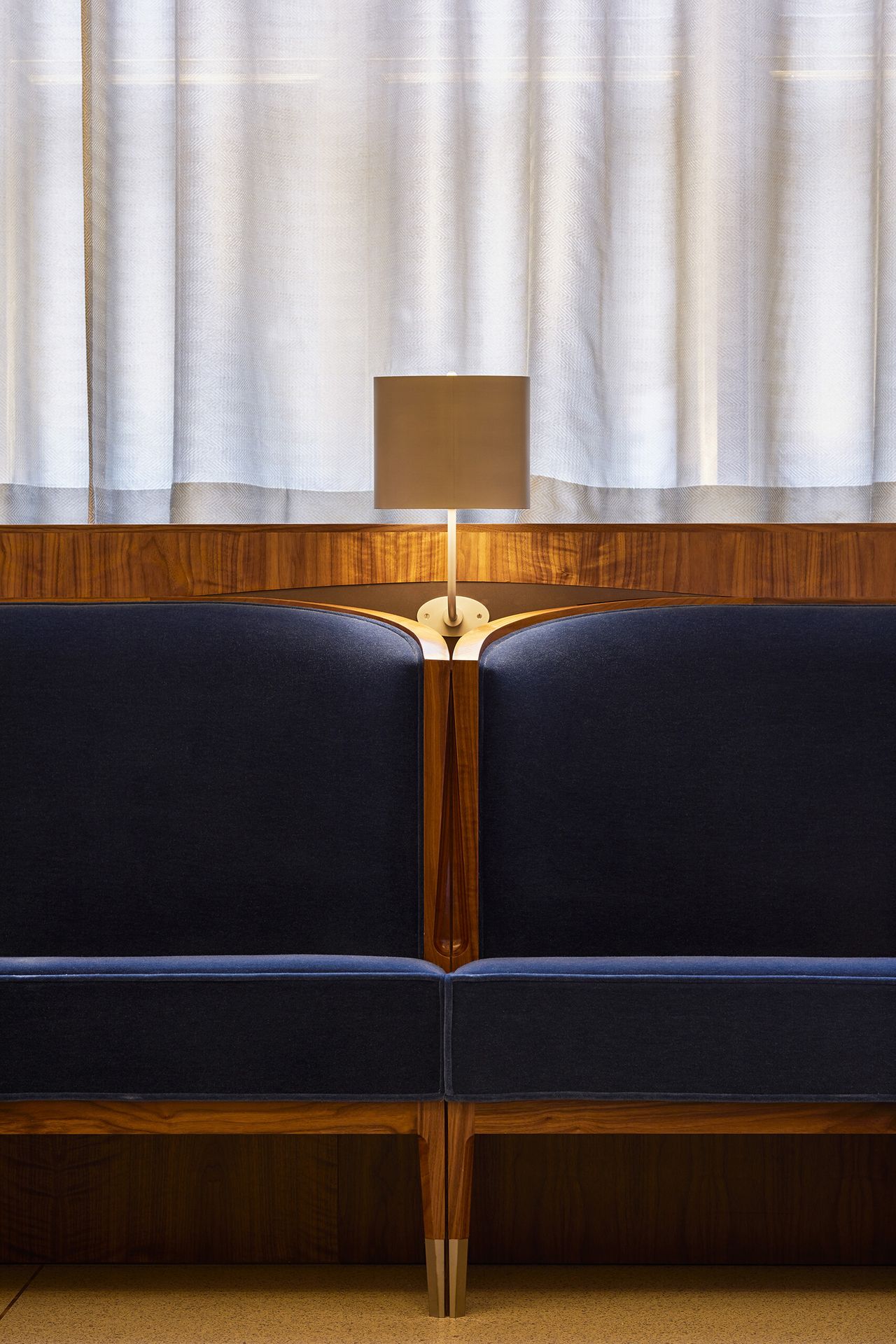 Furniture designed by Cloepfil for Eleven Madison Park. (Photo: Eric Piaseck. Courtesy Allied Works)