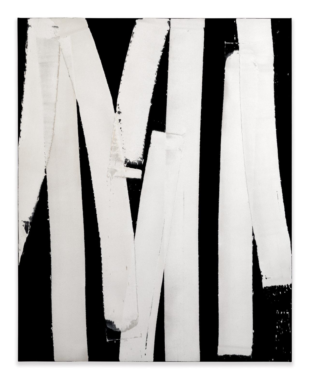 “Broadway Rap” (2013), part of Nares’s series Road Paint. (Photo: Christopher Burke Studio. Courtesy Rizzoli and Kasmin Gallery)