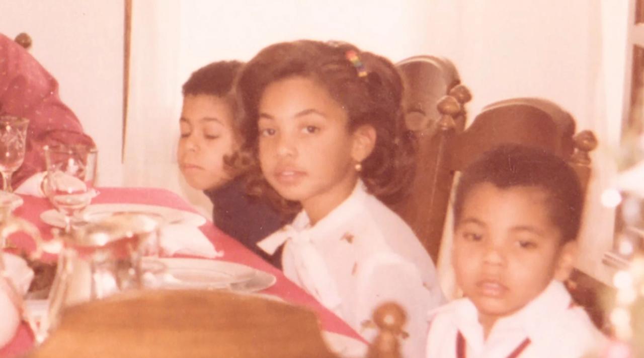 Gay (center), her brother Joel (left), and her cousin Carl (right) as children. (Courtesy Roxane Gay)