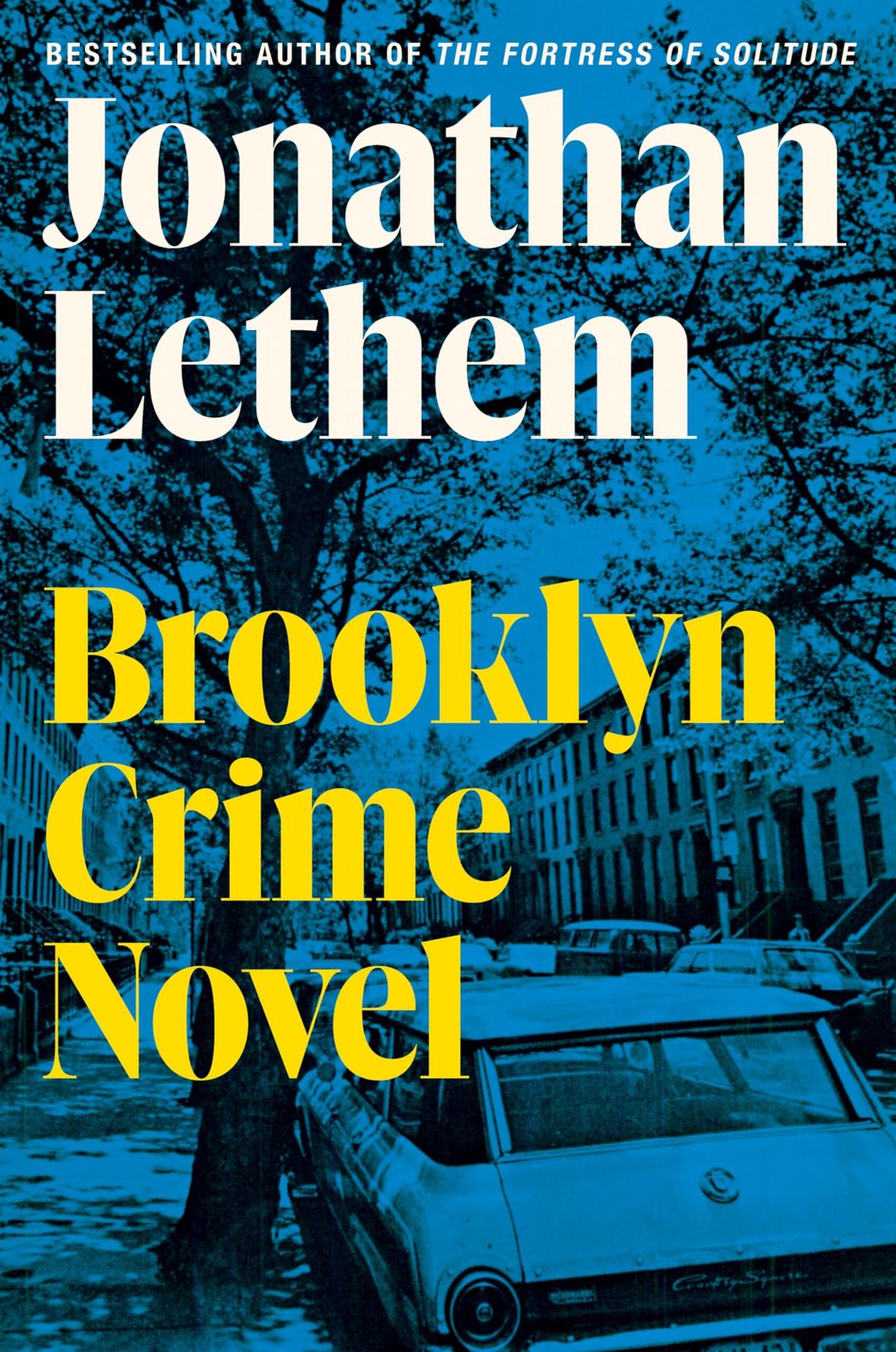 Cover of Brooklyn Crime Novel (2023) by Lethem. (Courtesy Ecco)