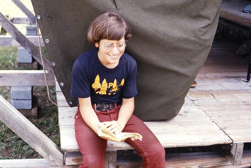 Lethem during his childhood in Brooklyn. (Courtesy Jonathan Lethem)