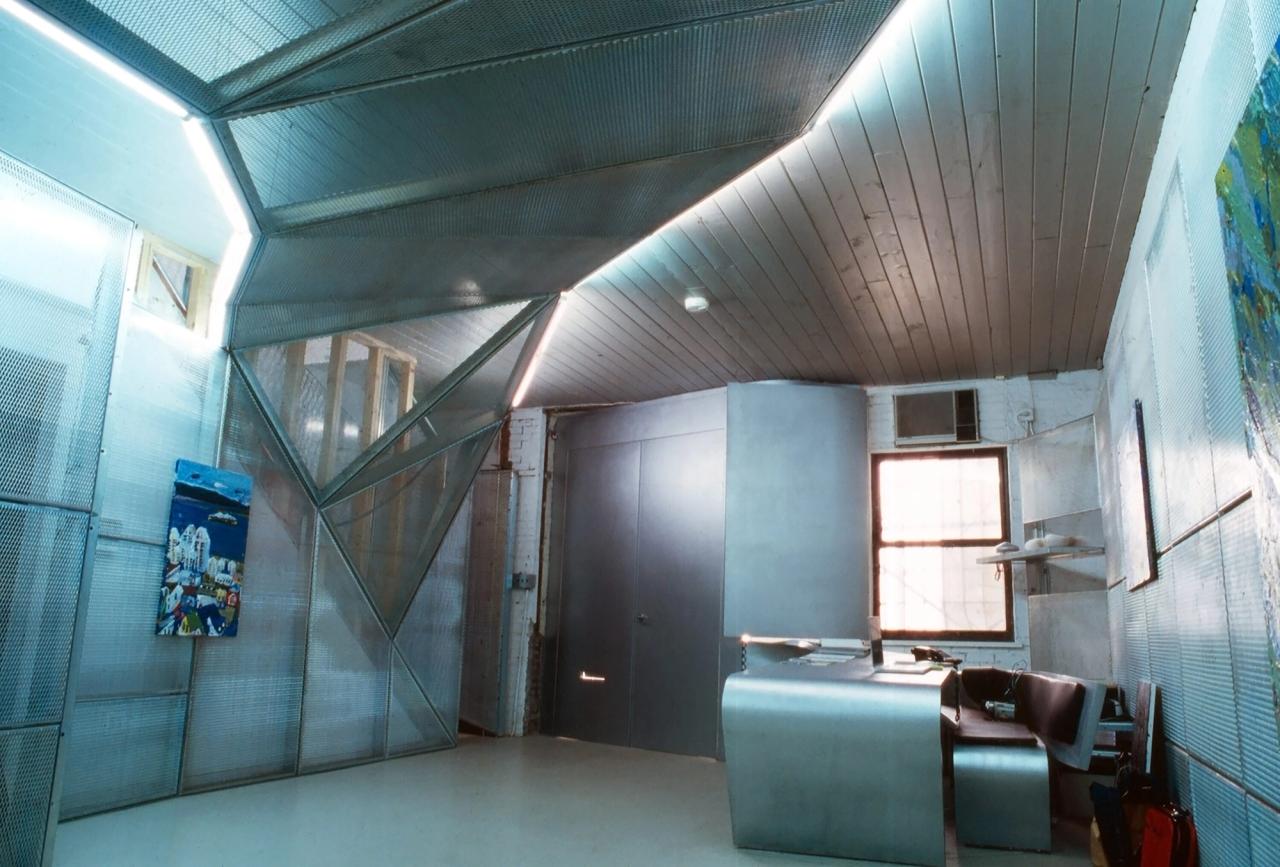 The Kenny Schachter ConTEMPorary gallery designed by Vito Acconci. (Courtesy Kenny Schachter)