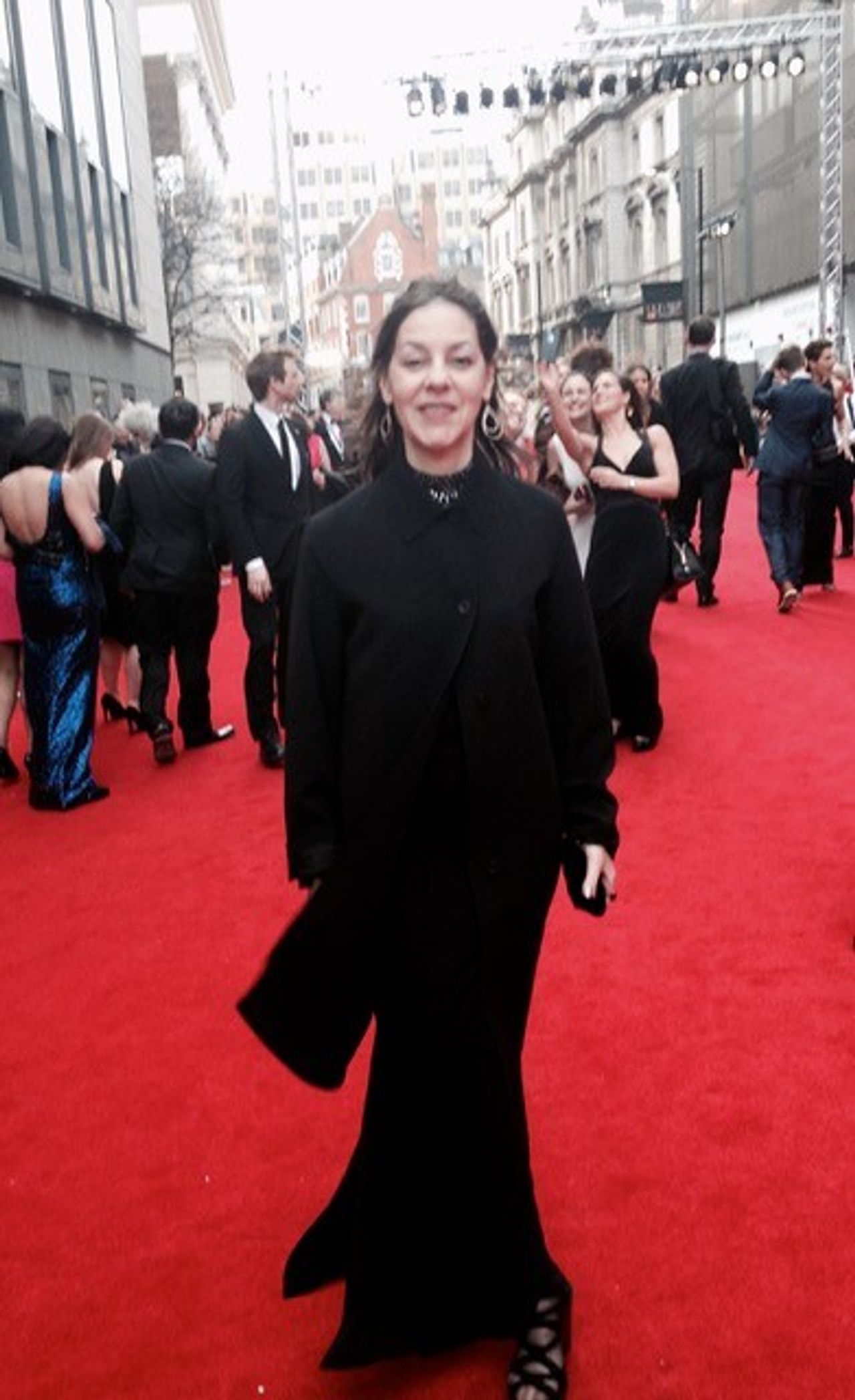 Parson at the Olivier Awards. (Courtesy Annie-B Parson)