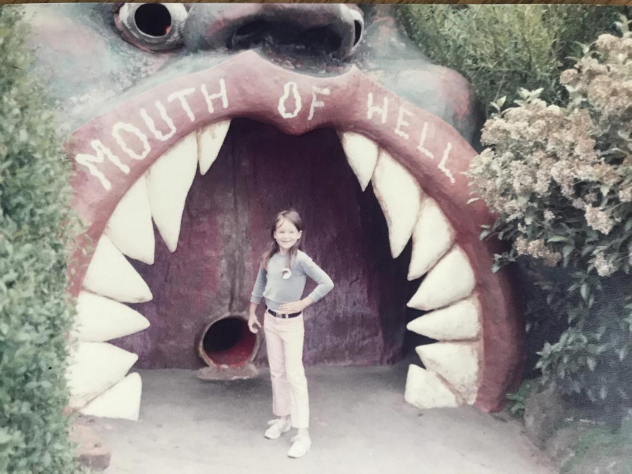 Laing as a child. (Courtesy Olivia Laing)