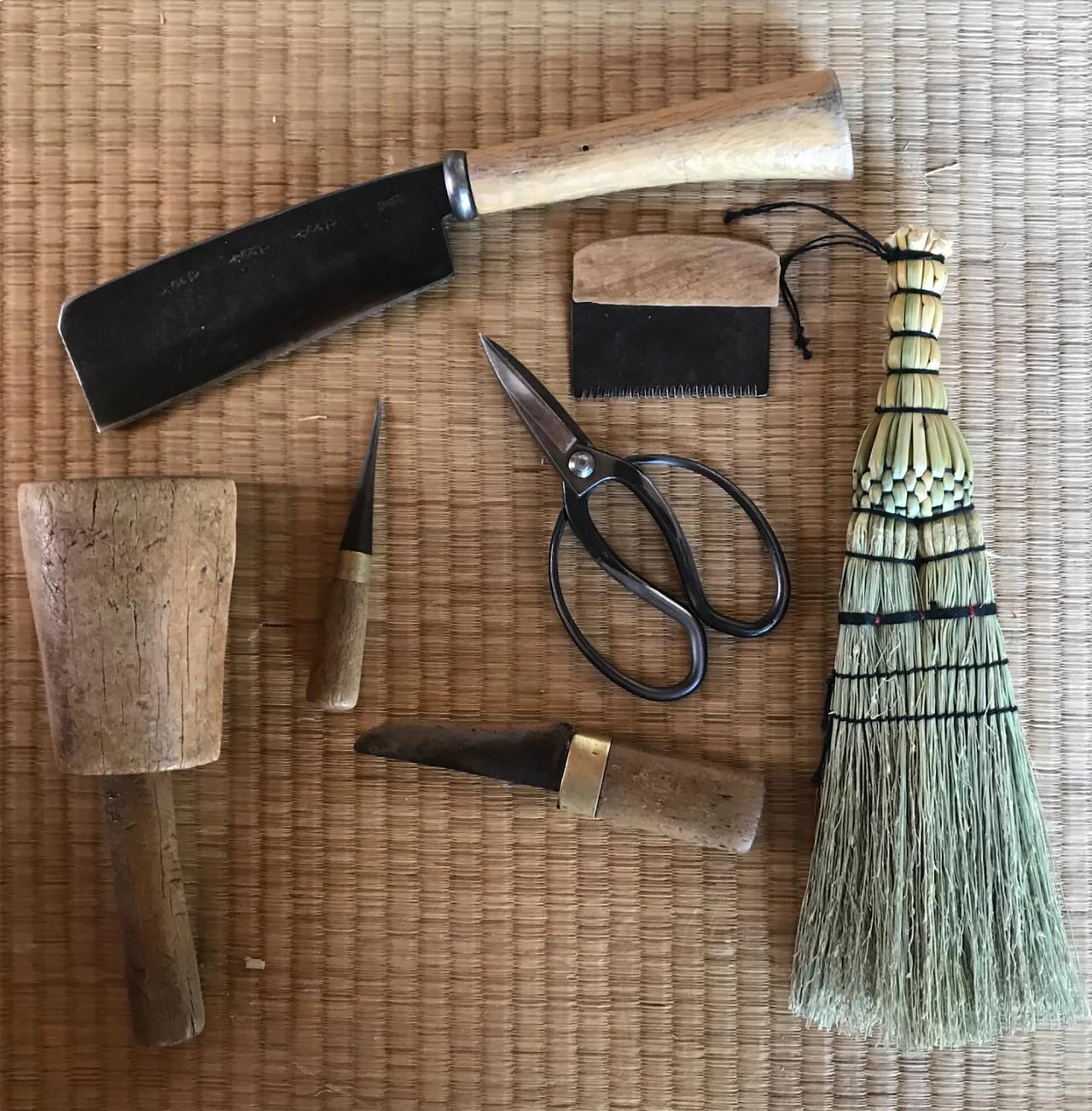 Needleman’s broom-making equipment. (Courtesy Deborah Needleman)