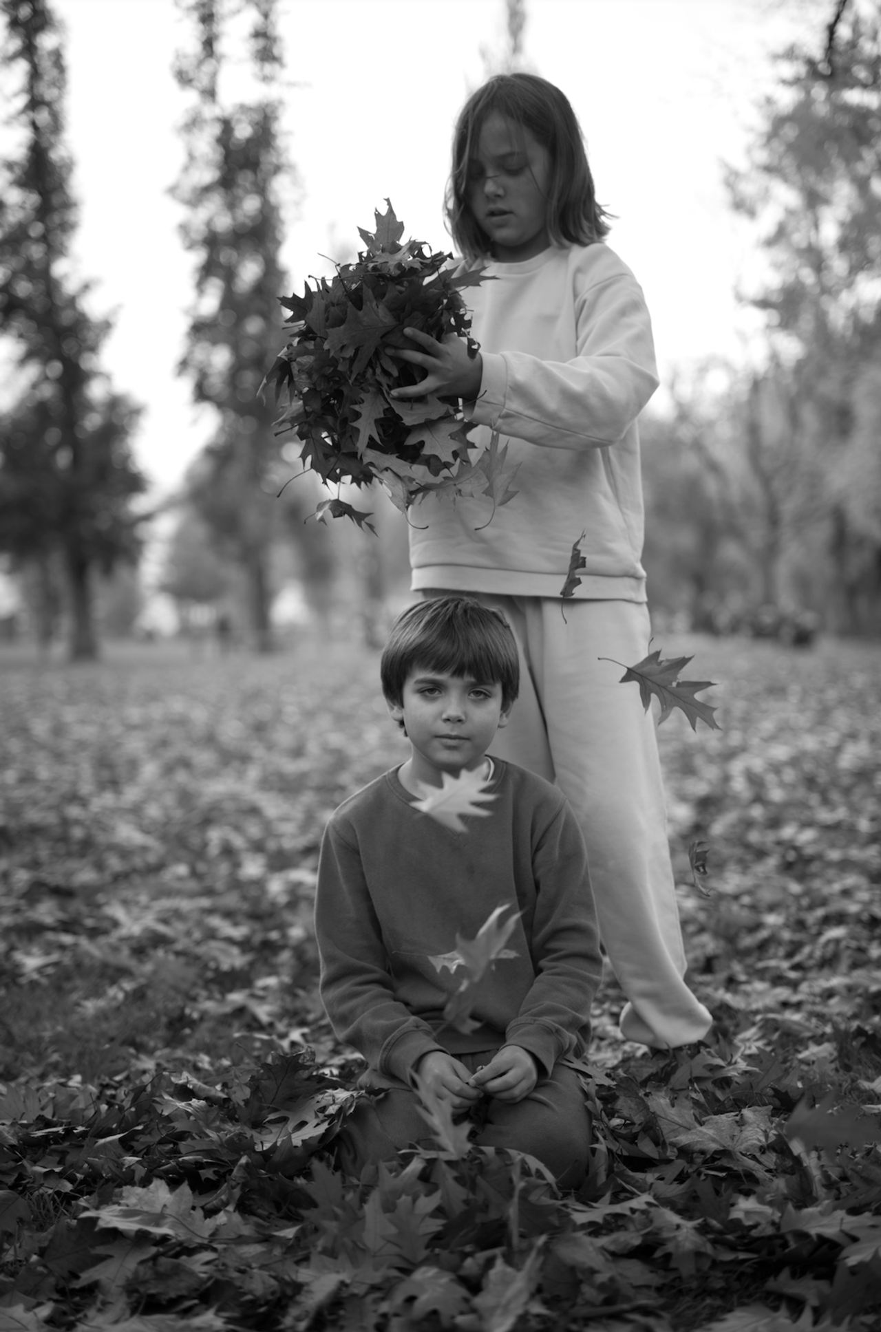 A photograph by Mimran of his children. (Courtesy Nachson Mimran)