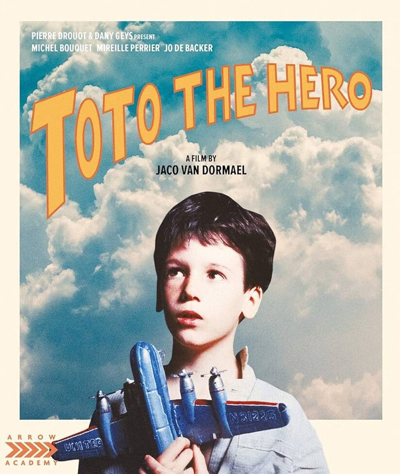 Poster for the movie Toto the Hero (1992).