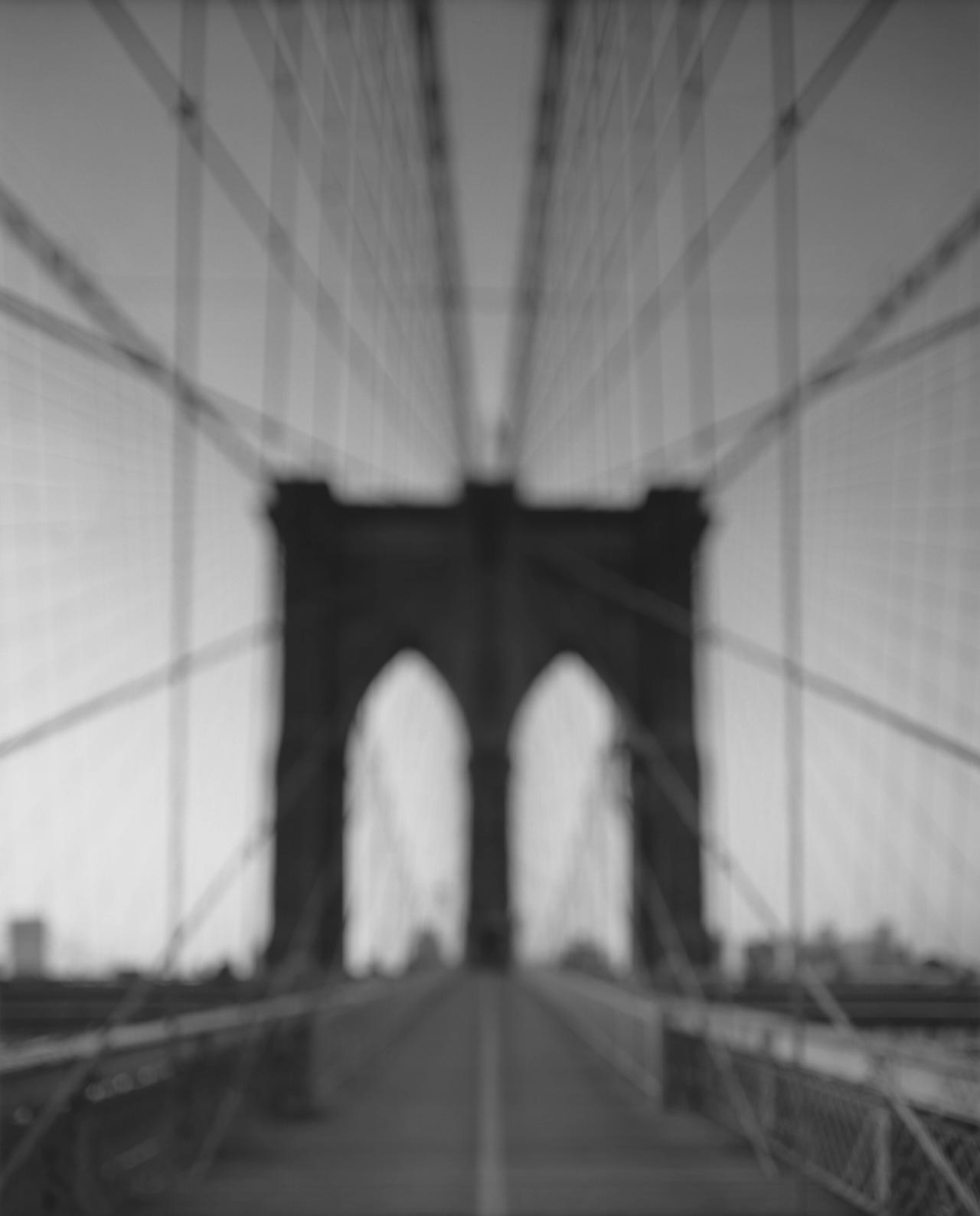 “Brooklyn Bridge” (2001) by Sugimoto. (Courtesy Hiroshi Sugimoto)