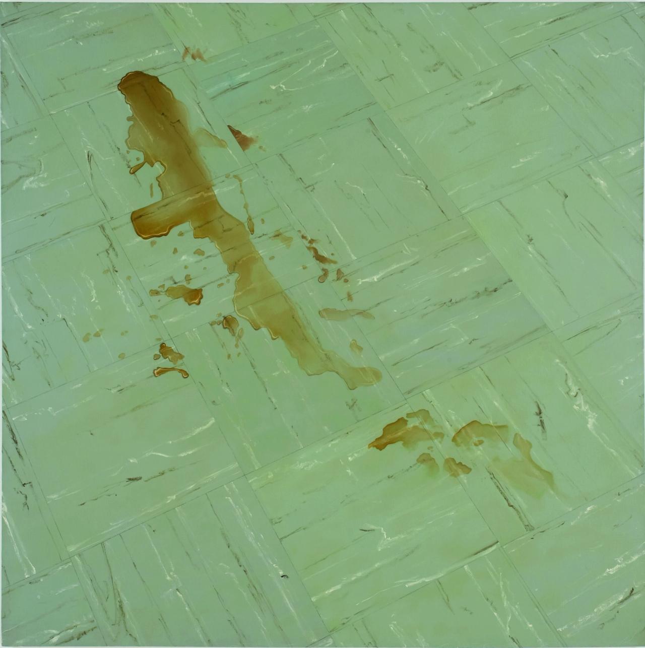 “Spill” (1977) by Marilyn Minter. (Courtesy the artist)