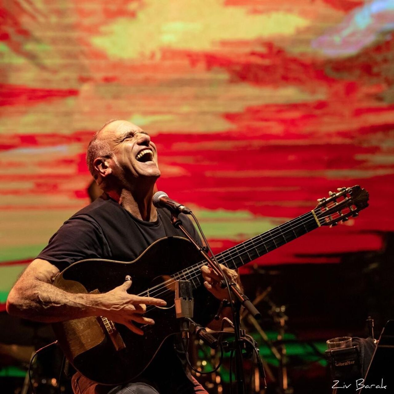 Broza performing at a concert. (Courtesy David Broza)