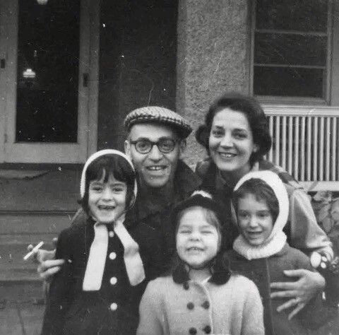 Parson with her family in Chicago in 1961. (Courtesy Annie-B Parson)