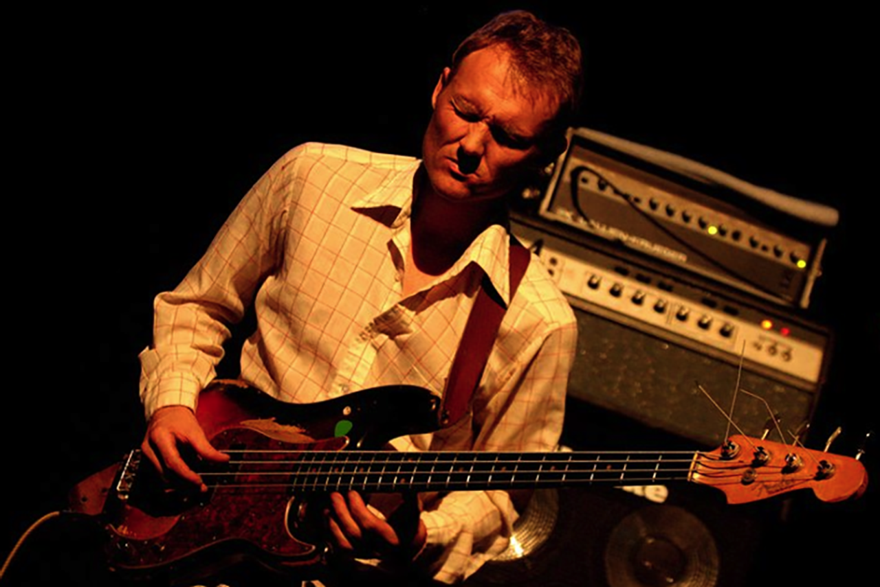 Chris Wood on stage. (Courtesy Billy Martin)