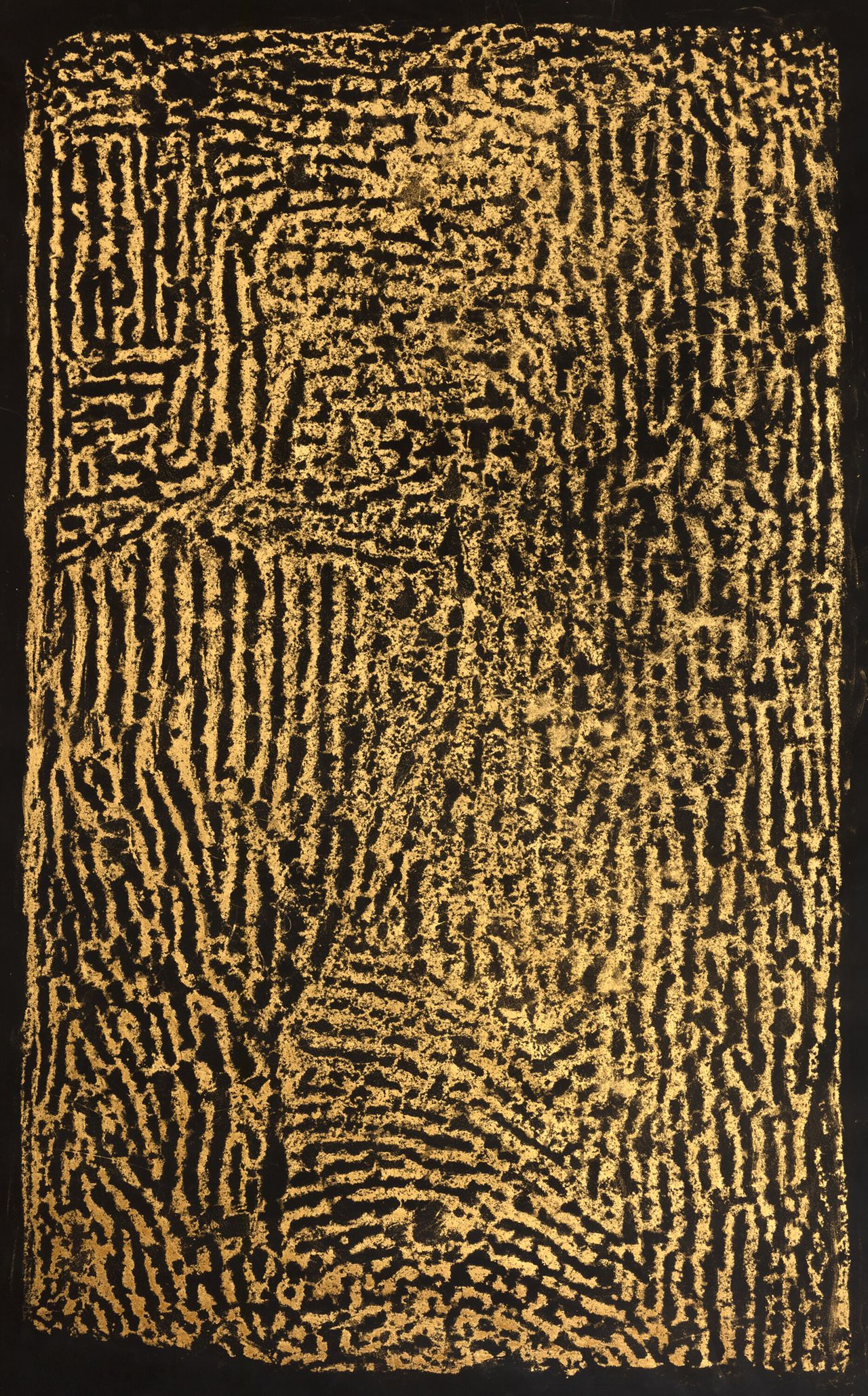 Lafayette (2019), part of Nares’s series Monuments. (Courtesy Kasmin Gallery)