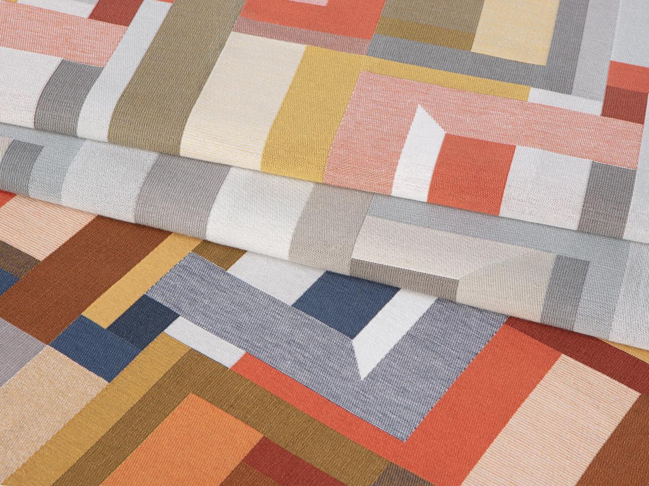 Paul Smith’s “Perspective” textile collection created in collaboration with Maharam. (Courtesy Maharam)