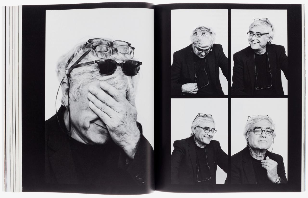 Spread featuring Uruguayan architect Rafael Viñoly, interviewed by Michael Bullock for PIN–UP Issue 11 (2011/2012) (Photo: Leonard Greco/Courtesy PIN–UP)