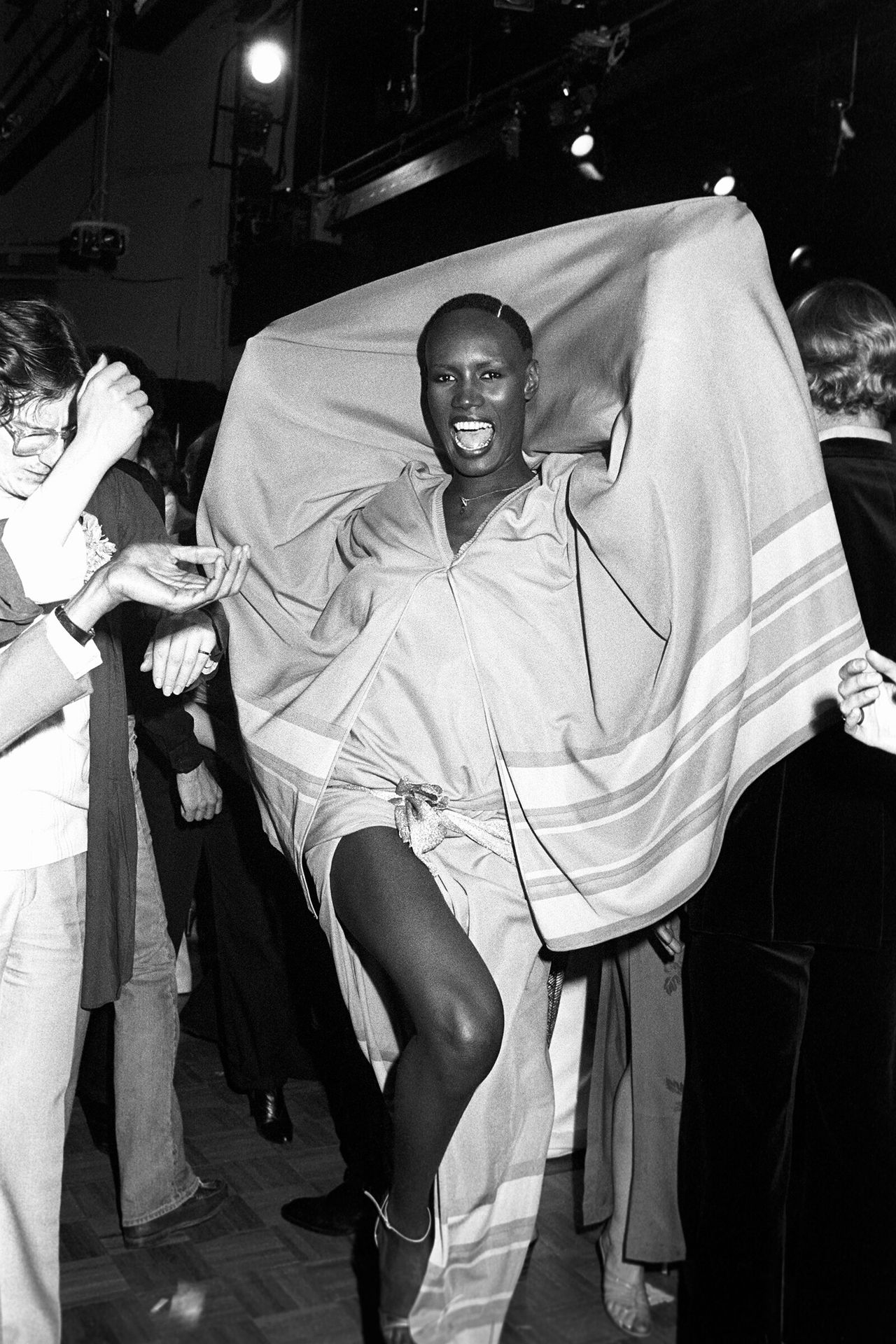 Grace Jones at Studio 54. (Courtesy Ian Schrager Company)